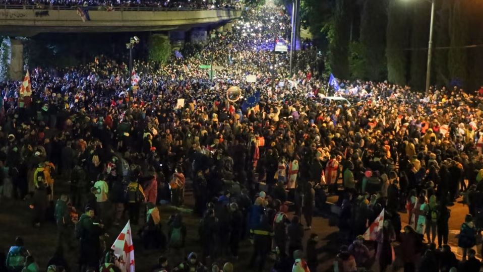 Vazhdojnë protestat në Gjeorgji kundër Ligjit për “agjentët e huaj”!