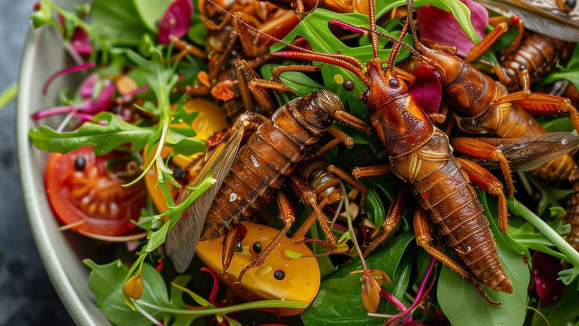 Inteligjenca artificiale zbulon ushqimin e së ardhmes, një sallatë me insekte dhe…