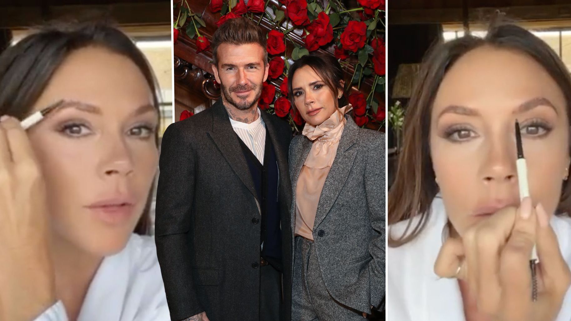 Mund të kenë 25 vite të martuar, por Victoria nuk e ka lënë kurrë David Beckham që t’i shohë vetullat e saj natyrale!