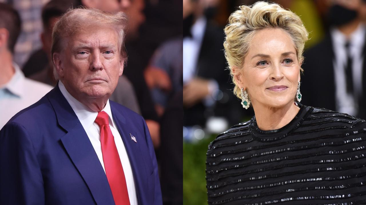 Deklarata e fortë e Sharon Stone për Donald Trump trondit rrjetin!