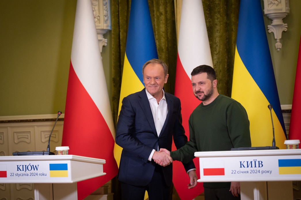 Zelensky firmos marrëveshje për sigurinë me Donald Tusk: Polonia mund të rrëzojë raketat ruse në qiellin ukrainas!