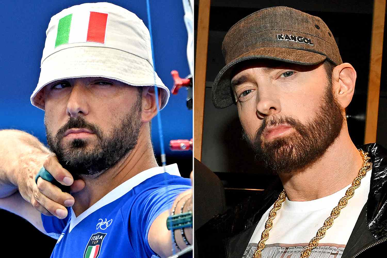 ‘Eminem’ garon në Lojërat Olimpike 2024/Atleti bëhet viral me ngjashmërinë e frikshme që ka me reperin e njohur!