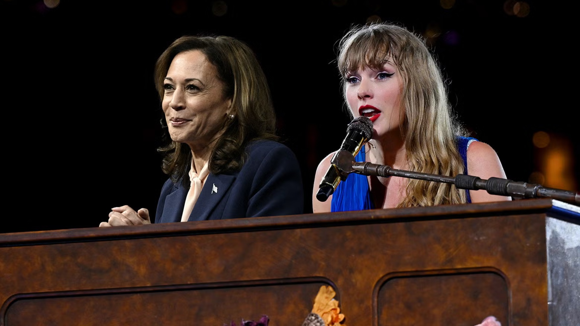 Mos ndoshta Taylor Swift deklaroi mbështetjen e saj për Kamala Harris?