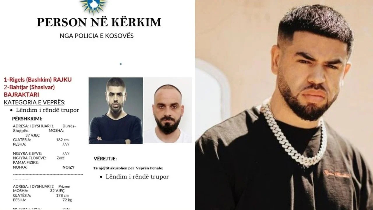 U shpall në kërkim nga Policia e Kosovës, reagon Noizy!