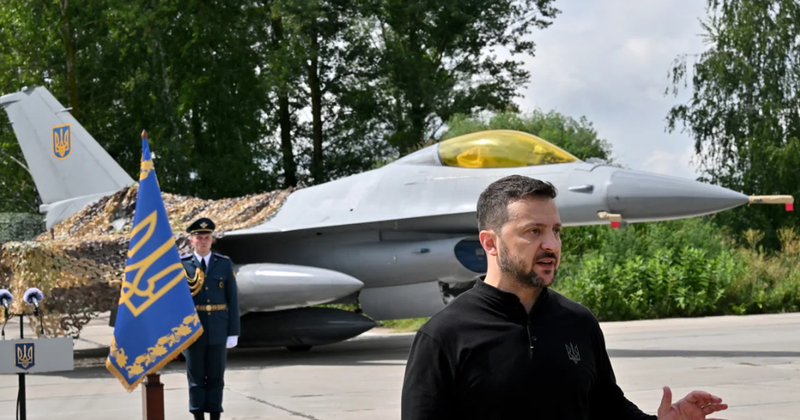 Ukraina ngre avionët luftarakë F-16 në fluturim, presidenti Zelensky: Moment historik, ne ia dolëm!