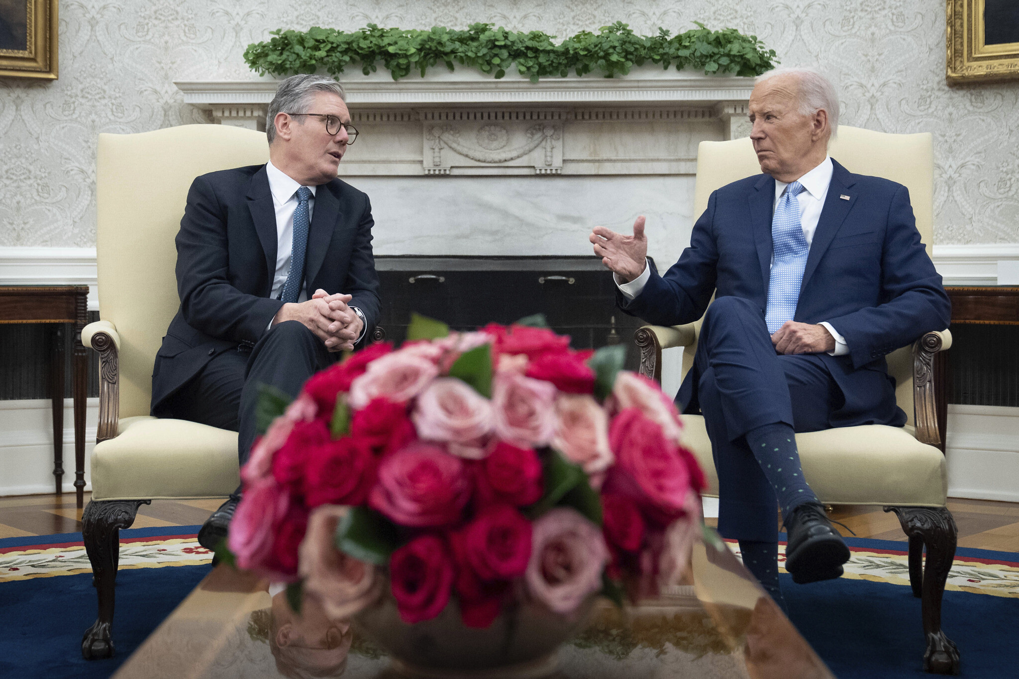 Biden-Starmer në Uashington/Presidenti amerikan shpërfillës ndaj kërcënimeve të Putinit!